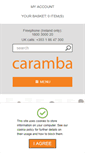 Mobile Screenshot of caramba.ie